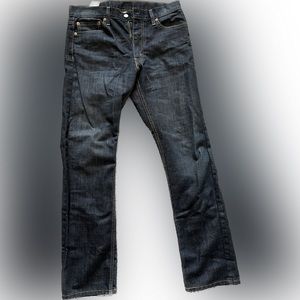 Levi’s 513 Dark Wash Jeans.